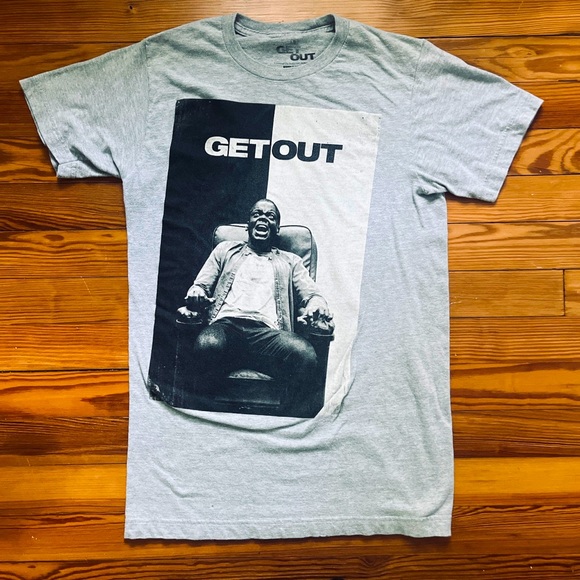 Get Out Small Gray Ripple Junction T-shirt - Picture 2 of 3